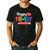 Happy Fri-Yay Friday Lovers Fun Teacher Life Weekend Men's Casual T-Shirt Black Happy Fri-Yay Friday Lovers Fun Teacher Life Weekend Men's Casual T-Shirt Black