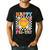 Happy Fri-Yay Groovy Teacher Friday Weekend Fri Yay Men's Casual T-Shirt Black