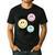 Happy To See Your Face Smile Face Teacher Back To School Men's Casual T-Shirt Black