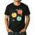 Happy To See Your Face Teacher Apple Men's Casual T-Shirt Black Happy To See Your Face Teacher Apple Men's Casual T-Shirt Black