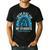 Happy Teacher I Wear Blue For My Students Autism Awareness Men's Casual T-Shirt Black