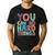 You Can Do Hard Things School Student Teachers Men's Casual T-Shirt Black You Can Do Hard Things School Student Teachers Men's Casual T-Shirt Black