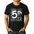 Hello 5th Grade Here I Come Teacher Fifth Grade Boys Girls Men's Casual T-Shirt Black Hello 5th Grade Here I Come Teacher Fifth Grade Boys Girls Men's Casual T-Shirt Black