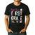 Hello First Grade Teacher Coquette Pencil Bow Back To School Men's Casual T-Shirt Black Hello First Grade Teacher Coquette Pencil Bow Back To School Men's Casual T-Shirt Black