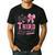 Hello Third Grade First Day Of School Coquette Teacher Girl Men's Casual T-Shirt Black Hello Third Grade First Day Of School Coquette Teacher Girl Men's Casual T-Shirt Black