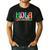 Hola Estudiantes Maestra Back To School Spanish Teacher Men's Casual T-Shirt Black
