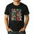 In My Holly Xmas Jolly Teacher Era Teacher Vibes Christmas For Men Women Kids Men's Casual T-Shirt Black