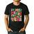 In My Holly Xmas Jolly Teacher Era Teacher Vibes Christmas Men's Casual T-Shirt Black In My Holly Xmas Jolly Teacher Era Teacher Vibes Christmas Men's Casual T-Shirt Black