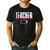 Humor Teacher Empty Battery Power Men Women Men's Casual T-Shirt Black Humor Teacher Empty Battery Power Men Women Men's Casual T-Shirt Black
