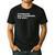 Hyphenated Irony Joke English Grammar Teachers Gag Men's Casual T-Shirt Black