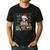 I'Ll Just Wait Until It's Quiet Skeleton Teacher Christmas Men's Casual T-Shirt Black