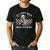 I'Ll Just Wait Until It's Quiet Skeleton Teacher Men's Casual T-Shirt Black
