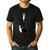 Inhale Exhale Yoga Boston Terrier Tshirt Men's Casual T-Shirt Black
