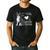Just A Girl Who Loves Her Boston Terrier Puppy Love Men's Casual T-Shirt Black