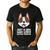 Just a Girl Who Loves Boston Terriers Men's Casual T-Shirt Black