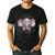 Just a Teacher Who Loves Elephants Elephant Lover Educator Men's Casual T-Shirt Black