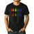 Be Kind Pride Sign Language Rainbow Teachers Interpreter ASL Men's Casual T-Shirt Black Be Kind Pride Sign Language Rainbow Teachers Interpreter ASL Men's Casual T-Shirt Black