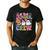 Kinder Boo Crew Kindergarten Teacher Student Halloween Men's Casual T-Shirt Black