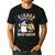 Kindergarten Boo Crew Halloween Floral Ghost Kinder Teacher Men's Casual T-Shirt Black