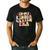 In My Kindergarten Era Retro Back To School Teacher Student Men's Casual T-Shirt Black In My Kindergarten Era Retro Back To School Teacher Student Men's Casual T-Shirt Black
