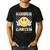 Kindergarten Teacher Team Hippie Smile Face Back To School Men's Casual T-Shirt Black
