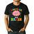 Kiss Your Brain Calm Mindset Teacher Kids Boys Girls Women Men's Casual T-Shirt Black Kiss Your Brain Calm Mindset Teacher Kids Boys Girls Women Men's Casual T-Shirt Black