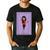 La Maestra Mexican Bingo Card Teacher Lottery Card Men's Casual T-Shirt Black