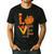 Leopard Pumpkin Love Teacher Life Thanksgiving Fall Women Men's Casual T-Shirt Black Leopard Pumpkin Love Teacher Life Thanksgiving Fall Women Men's Casual T-Shirt Black
