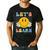 Let's Learn Today Smile Face Back To School For Teacher Kids Men's Casual T-Shirt Black Let's Learn Today Smile Face Back To School For Teacher Kids Men's Casual T-Shirt Black