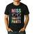 Little MISS SMARTY PANTS School Grad Teacher Last Day Men's Casual T-Shirt Black Little MISS SMARTY PANTS School Grad Teacher Last Day Men's Casual T-Shirt Black