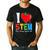 I Love STEM Student Teacher 1st Day Of School Back To School Men's Casual T-Shirt Black I Love STEM Student Teacher 1st Day Of School Back To School Men's Casual T-Shirt Black