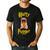 Lovely Harry Pugger Pug Men's Casual T-Shirt Black