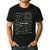 Mastering Essential Calculus Formulas Math Genius Teacher Men's Casual T-Shirt Black