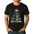 Math Equation Merry Xmas Season Teacher Christmas Tree Men's Casual T-Shirt Black Math Equation Merry Xmas Season Teacher Christmas Tree Men's Casual T-Shirt Black