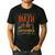 Math Is My Superpower Funny Teacher Men's Casual T-Shirt Black