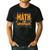 Math Is My Superpower Math Teacher Student Men's Casual T-Shirt Black