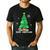 Math Teacher Polygon Christmas Tree Geometry Merry Christmas Men's Casual T-Shirt Black Math Teacher Polygon Christmas Tree Geometry Merry Christmas Men's Casual T-Shirt Black