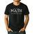 Math Teacher Student Mathematician Men's Casual T-Shirt Black