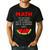 Math Watermelon Calculation Joke Teacher Student Men's Casual T-Shirt Black