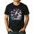 Microscope Flower Butterfly Biology Science Teacher Student Men's Casual T-Shirt Black Microscope Flower Butterfly Biology Science Teacher Student Men's Casual T-Shirt Black