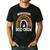 Montessori Teacher Halloween Boo Rainbow Leopard Halloween Men's Casual T-Shirt Black Montessori Teacher Halloween Boo Rainbow Leopard Halloween Men's Casual T-Shirt Black