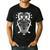 Music Note Owl Shirt Musicians Teacher Birthday Bird Men's Casual T-Shirt Black