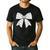 Music Notes Coquette Bow Music Teacher School Musician Band Men's Casual T-Shirt Black Music Notes Coquette Bow Music Teacher School Musician Band Men's Casual T-Shirt Black