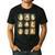 Music Teacher Orchestra Spooky Halloween Ghost Band Men's Casual T-Shirt Black