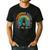 Musical Teacher Teaching Music Is My Jam Rainbow Tie Dye Men's Casual T-Shirt Black