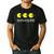 Nerdy Pac-Math Nom Retro Game Precalculus Math Teacher Men's Casual T-Shirt Black Nerdy Pac-Math Nom Retro Game Precalculus Math Teacher Men's Casual T-Shirt Black