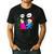 Nerdy Pythagoras Fighting Over C Squared Math Teacher Men's Casual T-Shirt Black Nerdy Pythagoras Fighting Over C Squared Math Teacher Men's Casual T-Shirt Black