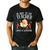 Be Nice To The Teacher Santa Is Watching School Christmas Men's Casual T-Shirt Black Be Nice To The Teacher Santa Is Watching School Christmas Men's Casual T-Shirt Black