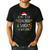 Be Nice Teacher Santa Watching Xmas School Students For Men Women Men's Casual T-Shirt Black