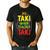 No Taki When Teacher Taki Education Classroom Teacher Men's Casual T-Shirt Black